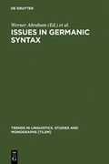 Cover: Issues in Germanic Syntax - De Gruyter Mouton