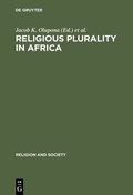 Cover: Religious Plurality in Africa - De Gruyter