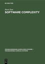 Cover: Software Complexity - De Gruyter