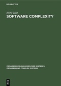 Cover: Software Complexity - De Gruyter