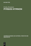 Cover: Pyrsos Hymnon - De Gruyter