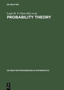 Cover: Probability Theory - De Gruyter