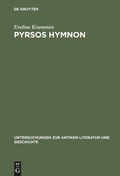 Cover: Pyrsos Hymnon - De Gruyter