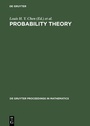 Cover: Probability Theory - De Gruyter