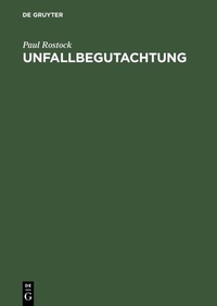 Abbildung von: Unfallbegutachtung - De Gruyter