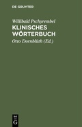 Cover: Klinisches W&ouml;rterbuch - De Gruyter
