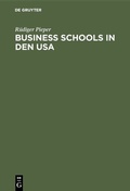 Cover: Business schools in den USA - De Gruyter