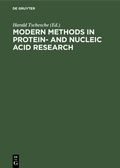 Cover: Modern Methods in Protein- and Nucleic Acid Research - De Gruyter