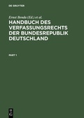 Cover: Handbuch des Verfassungsrechts der Bundesrepublik Deutschland - De Gruyter
