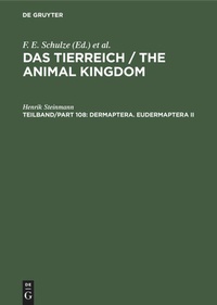 Enlarge image Cover: Dermaptera. Eudermaptera II - De Gruyter