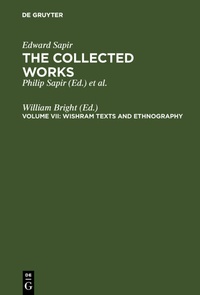 Enlarge image Cover: Wishram Texts and Ethnography - De Gruyter Mouton