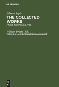 Cover: American Indian Languages 1 - De Gruyter Mouton