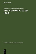 Cover: The Semiotic Web 1989 - De Gruyter Mouton