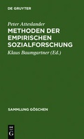 Cover: Methoden der empirischen Sozialforschung - De Gruyter