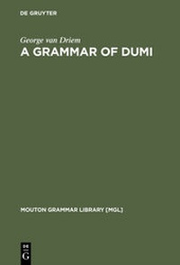 Abbildung von: A Grammar of Dumi - De Gruyter Mouton