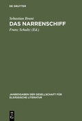 Cover: Das Narrenschiff - De Gruyter Mouton