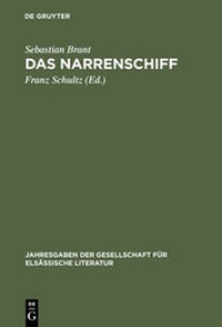 Enlarge image Cover: Das Narrenschiff - De Gruyter Mouton