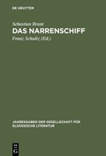 Cover: Das Narrenschiff - De Gruyter Mouton