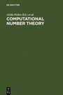 Cover: Computational Number Theory - De Gruyter
