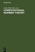Cover: Computational Number Theory - De Gruyter