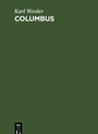 Cover: Columbus - De Gruyter