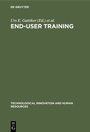 Cover: End-User Training - De Gruyter