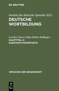 Cover: Substantivkomposita - De Gruyter
