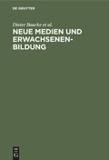 Cover: Neue Medien und Erwachsenenbildung - De Gruyter