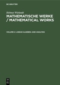 Cover: Linear Algebra and Analysis - De Gruyter