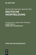 Cover: Substantivkomposita - De Gruyter