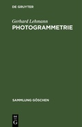 Cover: Photogrammetrie - De Gruyter