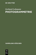 Cover: Photogrammetrie - De Gruyter