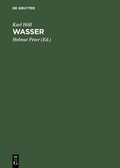 Cover: Wasser - De Gruyter
