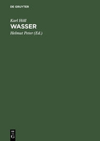 Enlarge image Cover: Wasser - De Gruyter