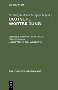 Cover: Das Adjektiv - De Gruyter