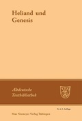 Cover: Heliand und Genesis - De Gruyter