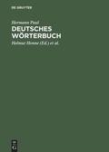Cover: Deutsches W&ouml;rterbuch - De Gruyter