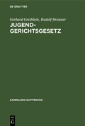 Cover: Jugendgerichtsgesetz - De Gruyter