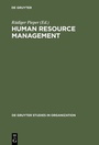 Cover: Human Resource Management - De Gruyter