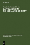 Cover: Languages in School and Society - De Gruyter Mouton