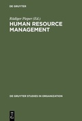 Cover: Human Resource Management - De Gruyter