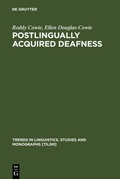 Cover: Postlingually Acquired Deafness - De Gruyter Mouton