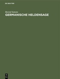Cover: Germanische Heldensage - De Gruyter