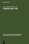 Cover: Topology '90 - De Gruyter