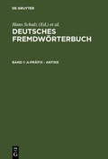 Cover: a-Pr&auml;fix - Antike - De Gruyter