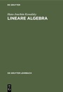 Cover: Lineare Algebra - De Gruyter