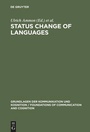Cover: Status Change of Languages - De Gruyter