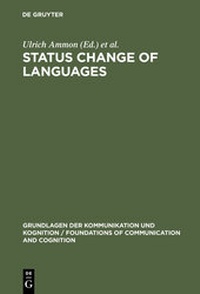 Enlarge image Cover: Status Change of Languages - De Gruyter