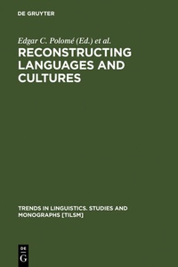 Enlarge image Cover: Reconstructing Languages and Cultures - De Gruyter Mouton