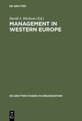 Cover: Management in Western Europe - De Gruyter